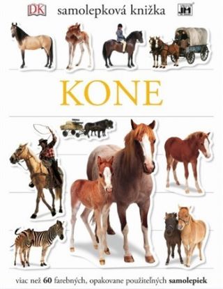 Samolepková knižka. Kone
