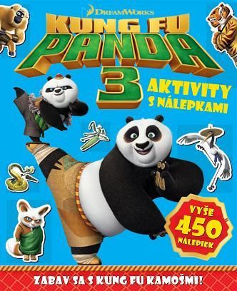 Aktivity s nálepkami Kung Fu Panda 3