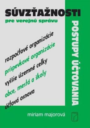 Súvzťažnosti pre verejnú správu - Postupy účtovania