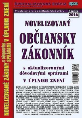 Novelizovaný občiansky zákonník 18 2016