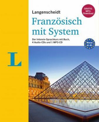 Langenscheidt Französisch mit System - Sprachkurs + 4 Audio CDs + 1 MP3Cd und MP3 download