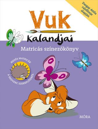 Vuk kalandjai - Matricás színezőkönyv