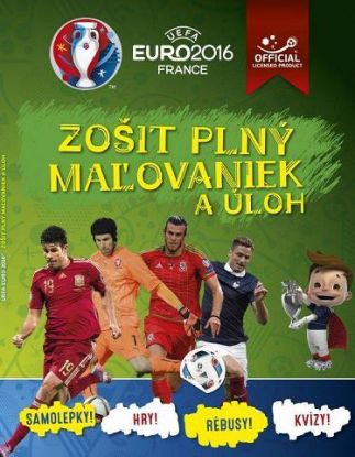 Euro 2016 - Zošit plný maľovaniek a úloh