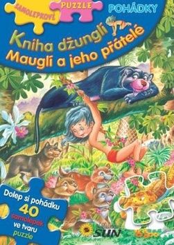 Kniha džunglí Mauglí a jeho přátelé