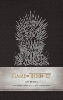 Game of Thrones Iron Throne Hardcover Ruled Journal