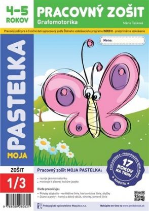 Moja pastelka - pracovný zošit 4-5 rokov