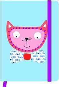 GreenJournal large LARSEN Funny Cats 16x