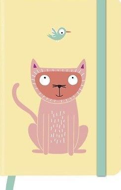 GreenJournal small LARSEN Funny Cats 10x15