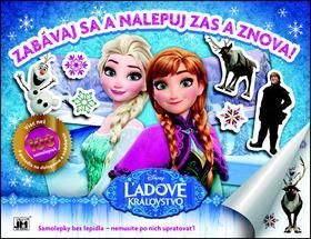 Ľadové kráľovstvo Zabávaj sa a nalepuj zas a znova