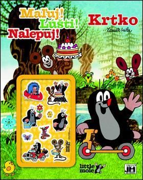 Maľuj Lúšti Nalepuj - Krtko