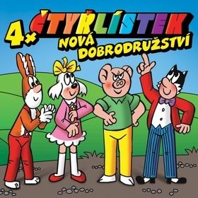 Čtyřlístek Nová dobrodužství 4x - audiokniha na CD