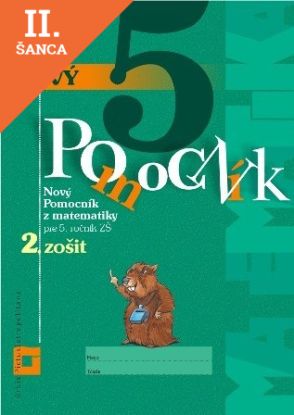 Lacná kniha Nový pomocník z matematiky 5 - 2. časť pracovná učebnica