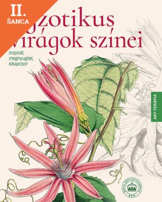 Lacná kniha Egzotikus virágok színei