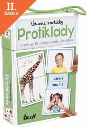 Lacná kniha Náučné kartičky – Protiklady