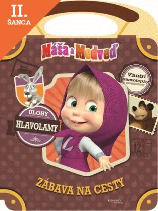 Lacná kniha Máša a medveď - Zábava na cesty
