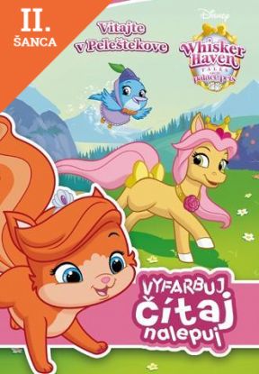 Lacná kniha Whisker Haven - Vitajte v Peleštekove - Vyfarbuj, čítaj, nalepuj