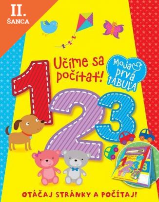 Lacná kniha Učíme sa počítať - Moja prvá tabuľa