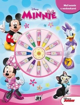 Minnie Maľovanie s voskovkami