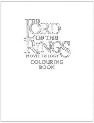 The Lord of the Rings Movie Trilogy Colouring Book
