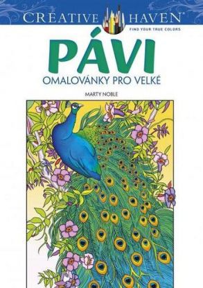 Pávi – omalovánky pro velké