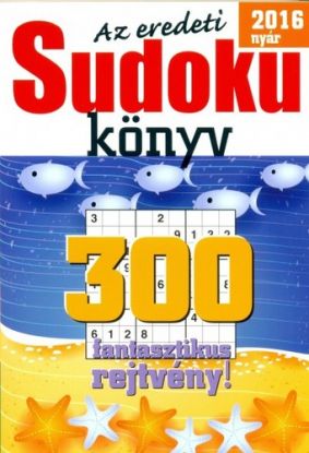 Az eredeti Sudoku könyv 2016 nyár