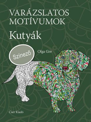 Varázslatos motívumok - Színező - Kutyák