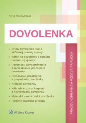 Dovolenka - pracovnoprávna a mzdová príručka