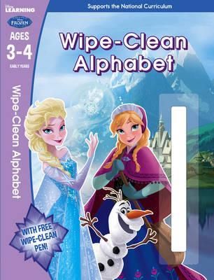 Frozen - Wipe-Clean Alphabet Ages 3-4