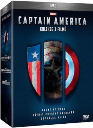 Captain America trilogie 1.- 3. 3DVD
