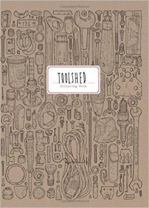 Toolshed Colouring Book