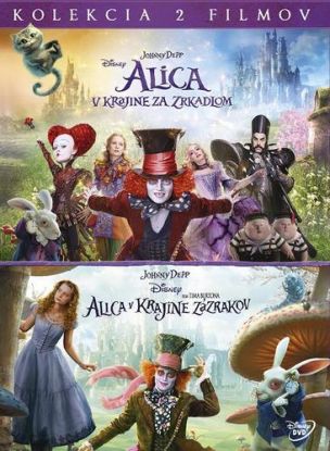 Alica v Krajine zázrakov: kolekcia 1.-2.   2DVD (SK)