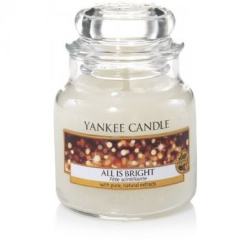 Yankee Candle sviečka malá All is Bright