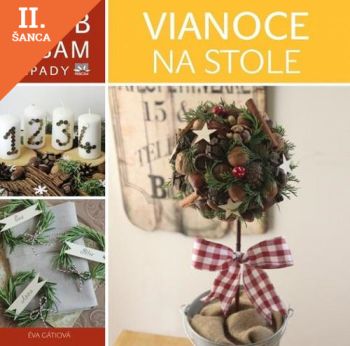 Lacná kniha Vianoce na stole