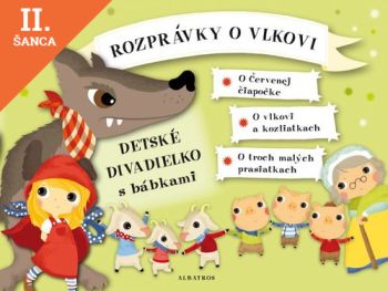 Lacná kniha Rozprávky o vlkovi - Detské divadielko s bábkami
