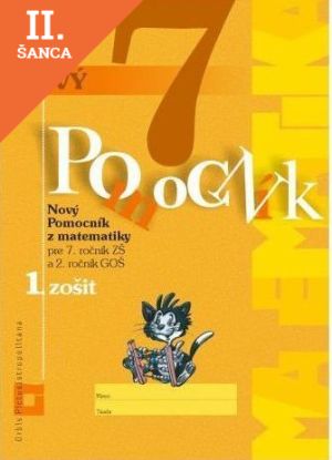Lacná kniha Nový pomocník z matematiky 7 - 1. časť pracovná učebnica
