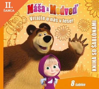 Lacná kniha Máša a medveď - Kniha šablón