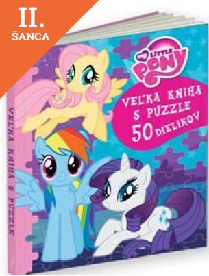Lacná kniha My Little Pony Veľká kniha s puzzle