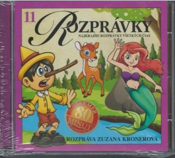 Rozprávky 11 - rozpráva Zuzana Kronerová CD