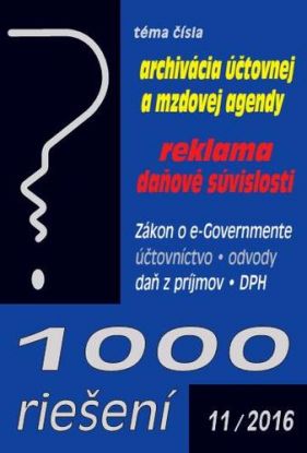 1000 riešení 11 2016
