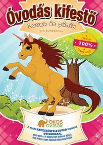 Óvodás Kifestő - Lovak és Pónik