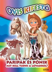 Paripák és pónik - Ovis kifestő