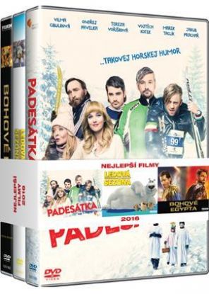Nejlepší filmy rodina (Padesátka, Ledová sezóna, Bohové Egypta) 3DVD