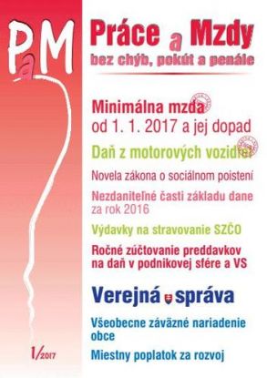 Práce a Mzdy 1 2017