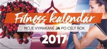 Fitness kalendár 2017 - Moje vymakané JA po celý rok