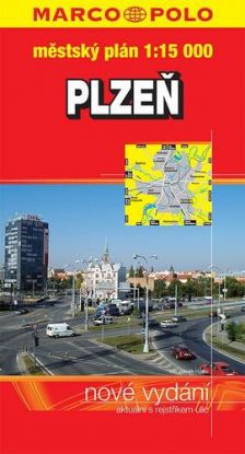 Plzeň - plán 1:15T