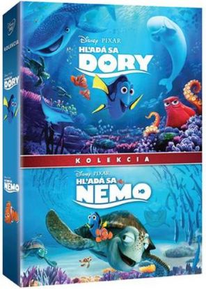 Hľadá sa Nemo + Hľadá sa Dory kolekce 2DVD (SK)
