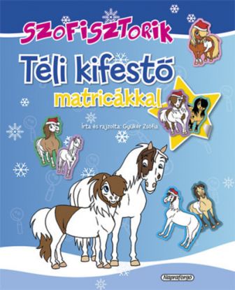 Szofisztorik -  Téli kifestő matricákkal