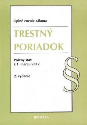 Trestný poriadok. Úzz, 2. vyd., 2017