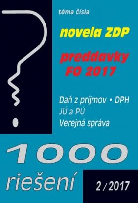 1000 riešení 2 2017