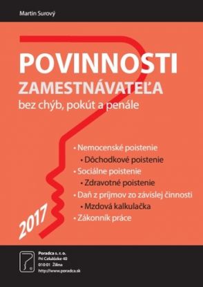 Povinnosti zamestnávateľa bez chýb, pokút a penále 2017